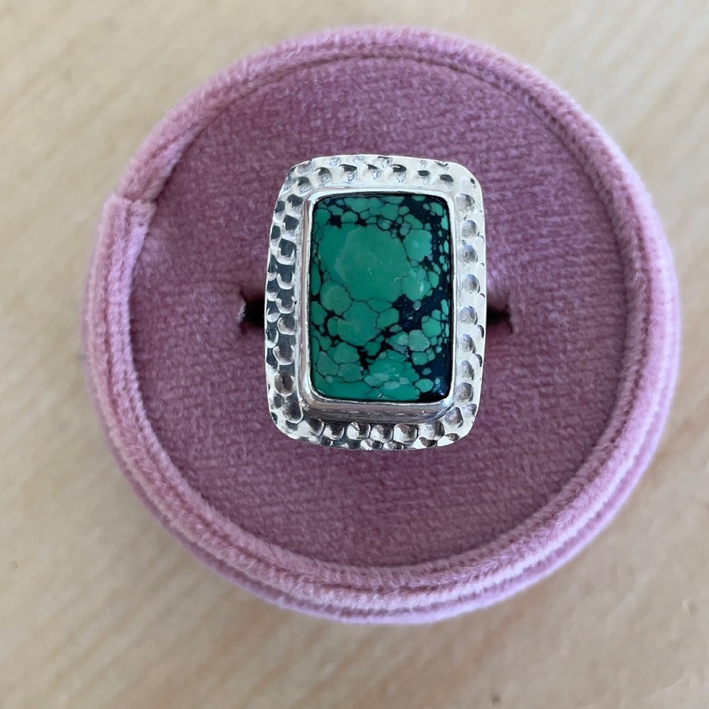 Sterling Silver and Turquoise Ring